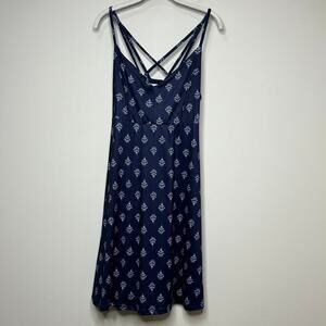 NWT Market & Spruce Alisha Blue Maternity Tank Dress Size XXL